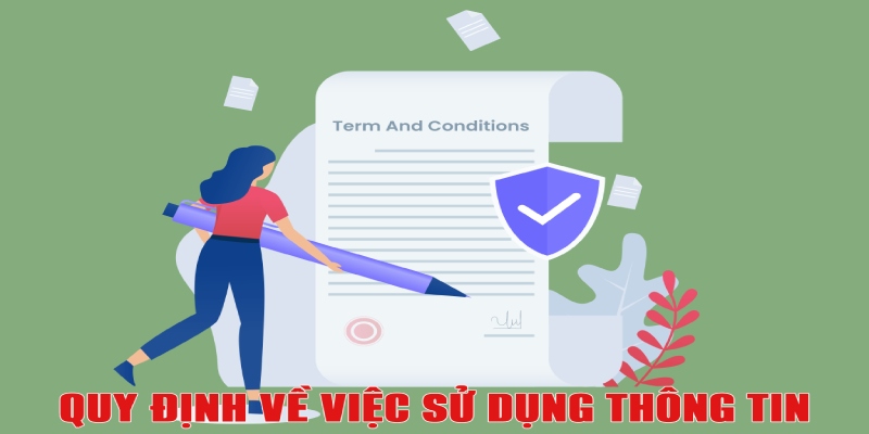 Chính sách điều khoản cụ thể về việc sử dụng thông tin